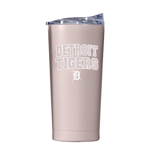 Detroit Tigers 20oz Stencil Powder Coat Tumbler - Logo Brands - Flyclothing LLC
