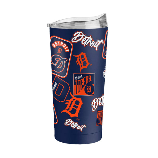 Detroit Tigers 20oz Dream Weave Powder Coat Tumbler - Logo Brands - Flyclothing LLC