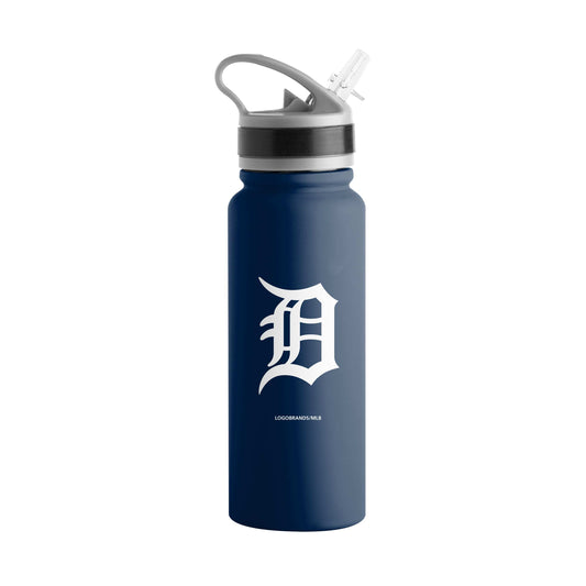 Detroit Tigers Logo 25oz Stainless Single Wall Flip Top Bottle - Logo Brands - Flyclothing LLC