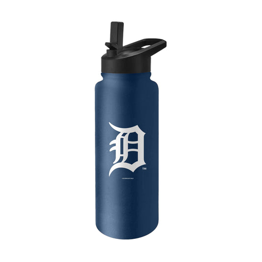 Detroit Tigers Logo Quencher Water Bottle - Logo Brands - Flyclothing LLC