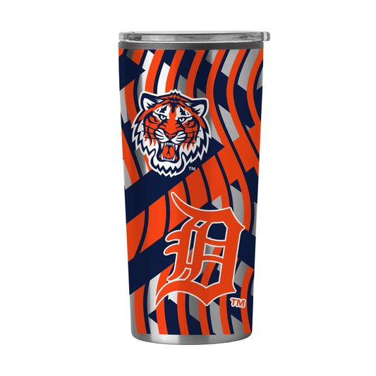 Detroit Tigers 20oz Flex Plastic Wall Stainless Tumbler - Logo Brands - Flyclothing LLC