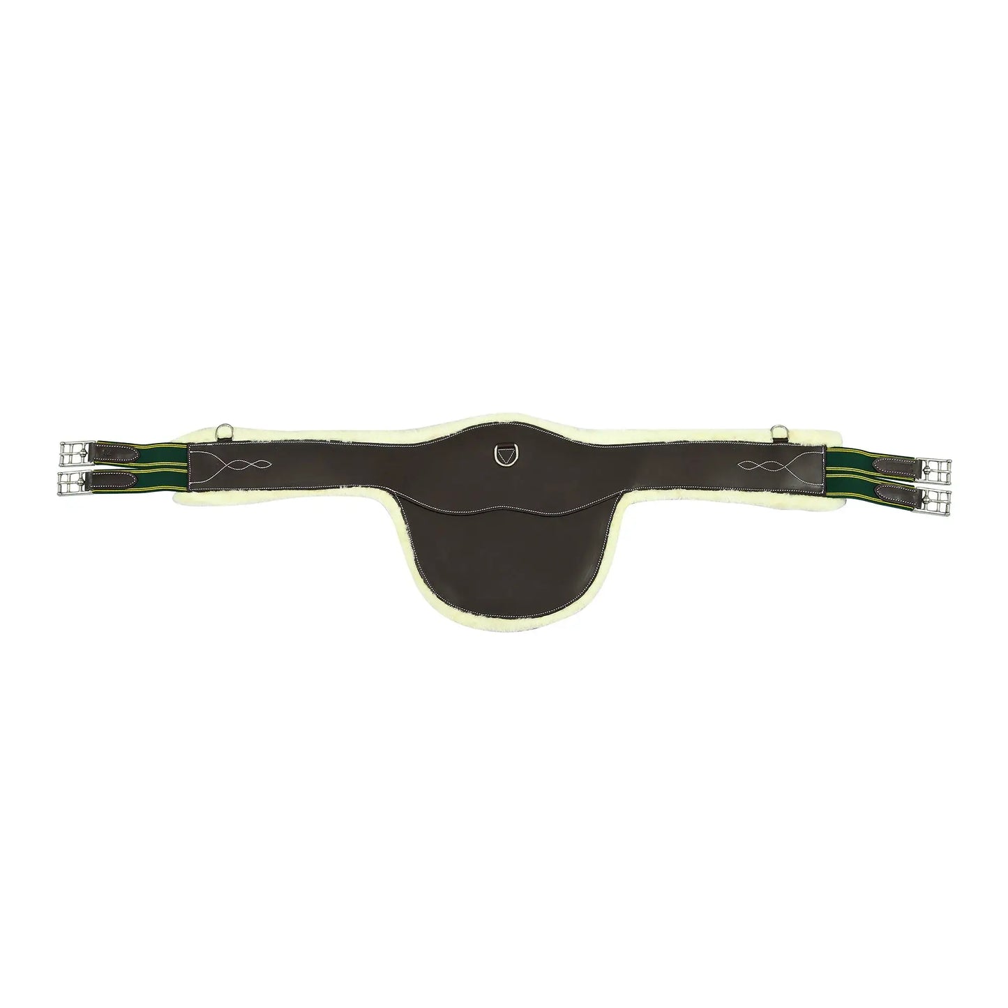 Henri de Rivel Anatomic Jumping Belly Guard Girth with Sherpa Fleece - Breeches.com - Flyclothing LLC