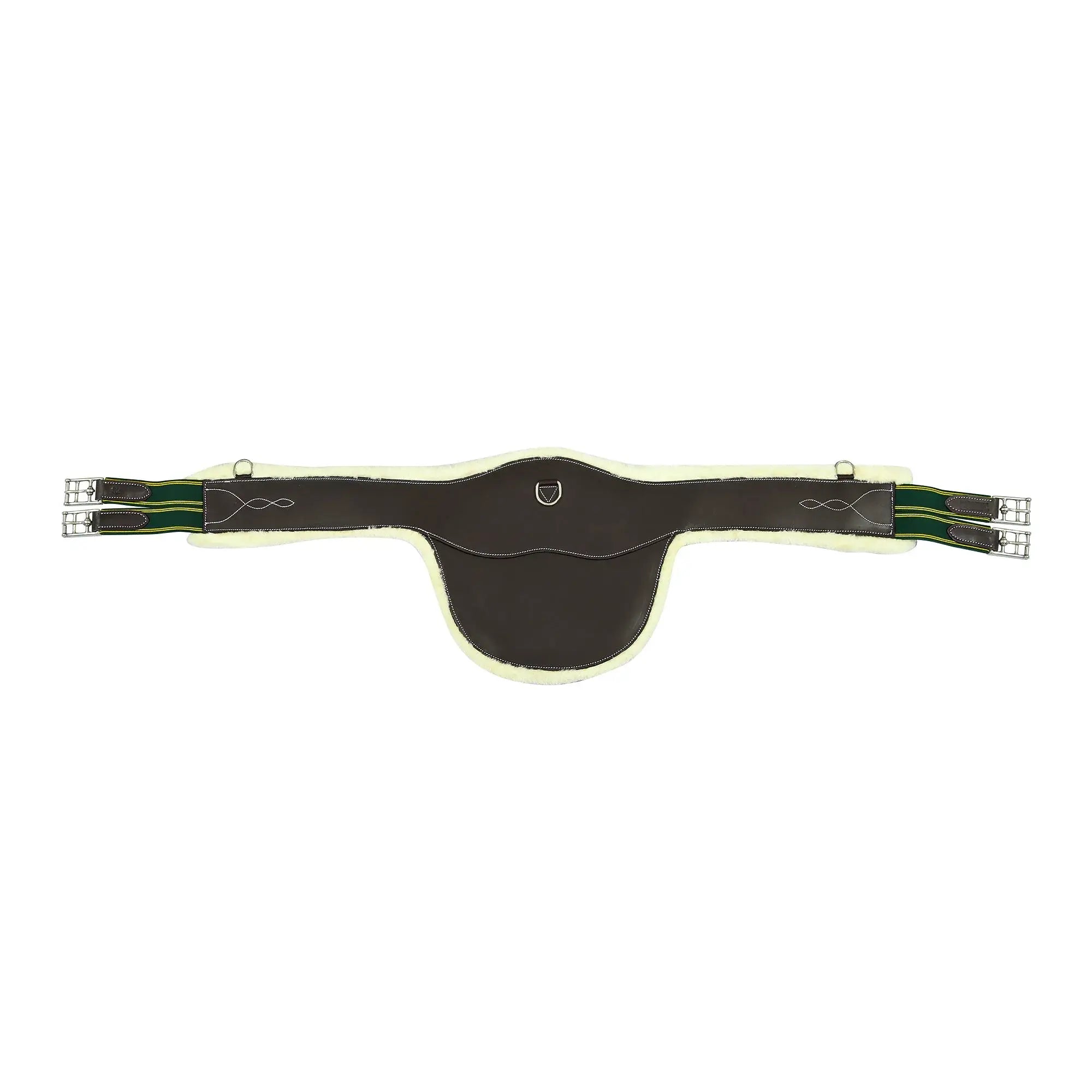 Henri de Rivel Anatomic Jumping Belly Guard Girth with Sherpa Fleece - Breeches.com - Flyclothing LLC