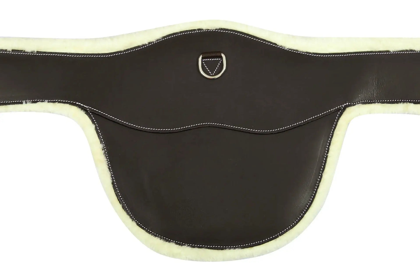 Henri de Rivel Anatomic Jumping Belly Guard Girth with Sherpa Fleece - Breeches.com - Flyclothing LLC