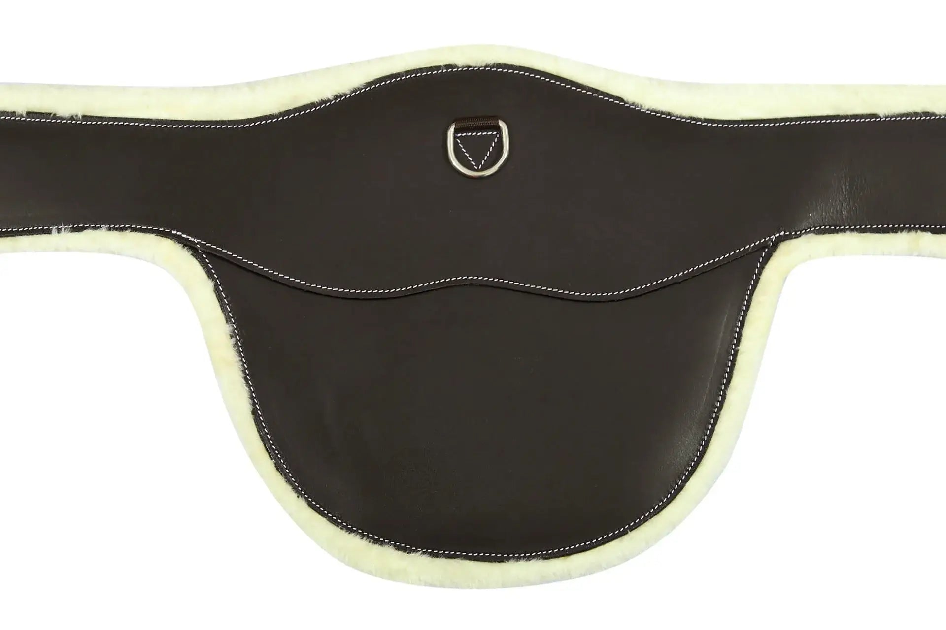 Henri de Rivel Anatomic Jumping Belly Guard Girth with Sherpa Fleece - Breeches.com - Flyclothing LLC