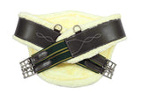 Henri de Rivel Anatomic Jumping Belly Guard Girth with Sherpa Fleece - Breeches.com - Flyclothing LLC