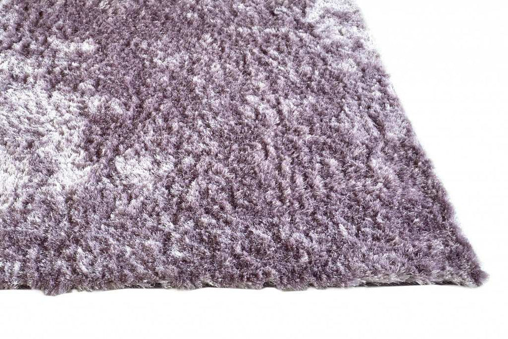 6' Purple Shag Tufted Handmade Runner Rug - Homeroots - Flyclothing LLC