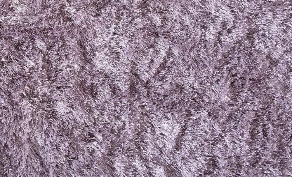 10' Purple Round Shag Tufted Handmade Area Rug - Homeroots - Flyclothing LLC