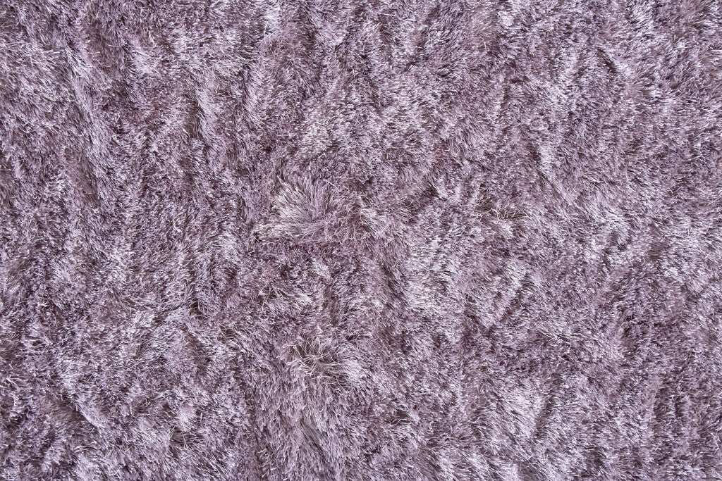 10' Purple Round Shag Tufted Handmade Area Rug - Homeroots - Flyclothing LLC