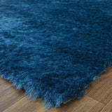 2' X 3' Blue And Green Shag Tufted Handmade Area Rug - Homeroots - Flyclothing LLC