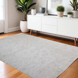 4' X 6' White Shag Tufted Handmade Area Rug - Homeroots - Flyclothing LLC