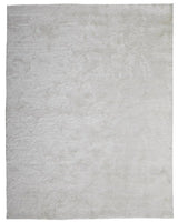 5' X 8' White Shag Tufted Handmade Area Rug - Homeroots - Flyclothing LLC