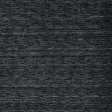 5' X 8' Black Wool Hand Woven Area Rug - Homeroots - Flyclothing LLC