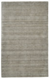 10' X 13' Gray and Ivory Wool Hand Woven Area Rug