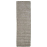 8' Runner Gray and Ivory Shag Hand Woven Runner Rug - Homeroots - Flyclothing LLC