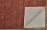 8' X 11' Orange And Red Wool Hand Woven Stain Resistant Area Rug - Homeroots - Flyclothing LLC