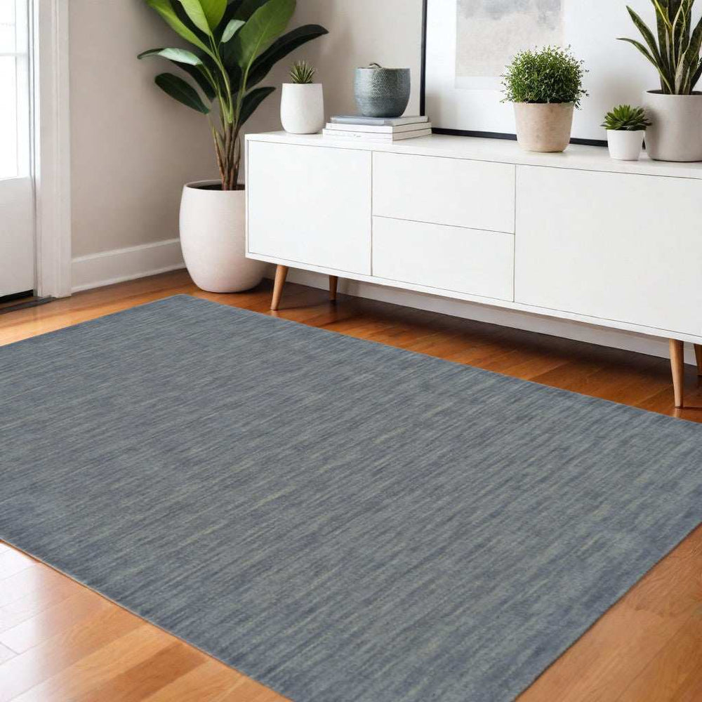 4' X 6' Gray Wool Hand Woven Area Rug - Homeroots - Flyclothing LLC