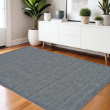 4' X 6' Gray Wool Hand Woven Area Rug - Homeroots - Flyclothing LLC