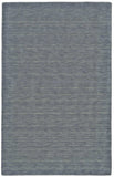 8' X 11' Blue and Gray Wool Hand Woven Area Rug - Homeroots - Flyclothing LLC