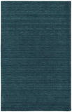 4' X 6' Blue And Green Wool Hand Woven Stain Resistant Area Rug - Homeroots - Flyclothing LLC