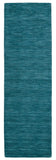 8' Runner Blue and Green Hand Woven Runner Rug - Homeroots - Flyclothing LLC