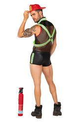Roma Costume 3pc Fireman Fever Costume 5116 - Roma Costume - Flyclothing LLC