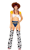 Roma Costume 3pc Playful Cowgirl - Roma Costume - Flyclothing LLC