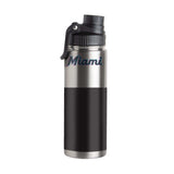 Miami Marlins 21oz Colorblock Twist Top Water Bottle - Logo Brands - Flyclothing LLC