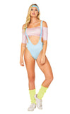 Roma Costume 4pc 80's Sporty Yuppie - Roma Costume - Flyclothing LLC