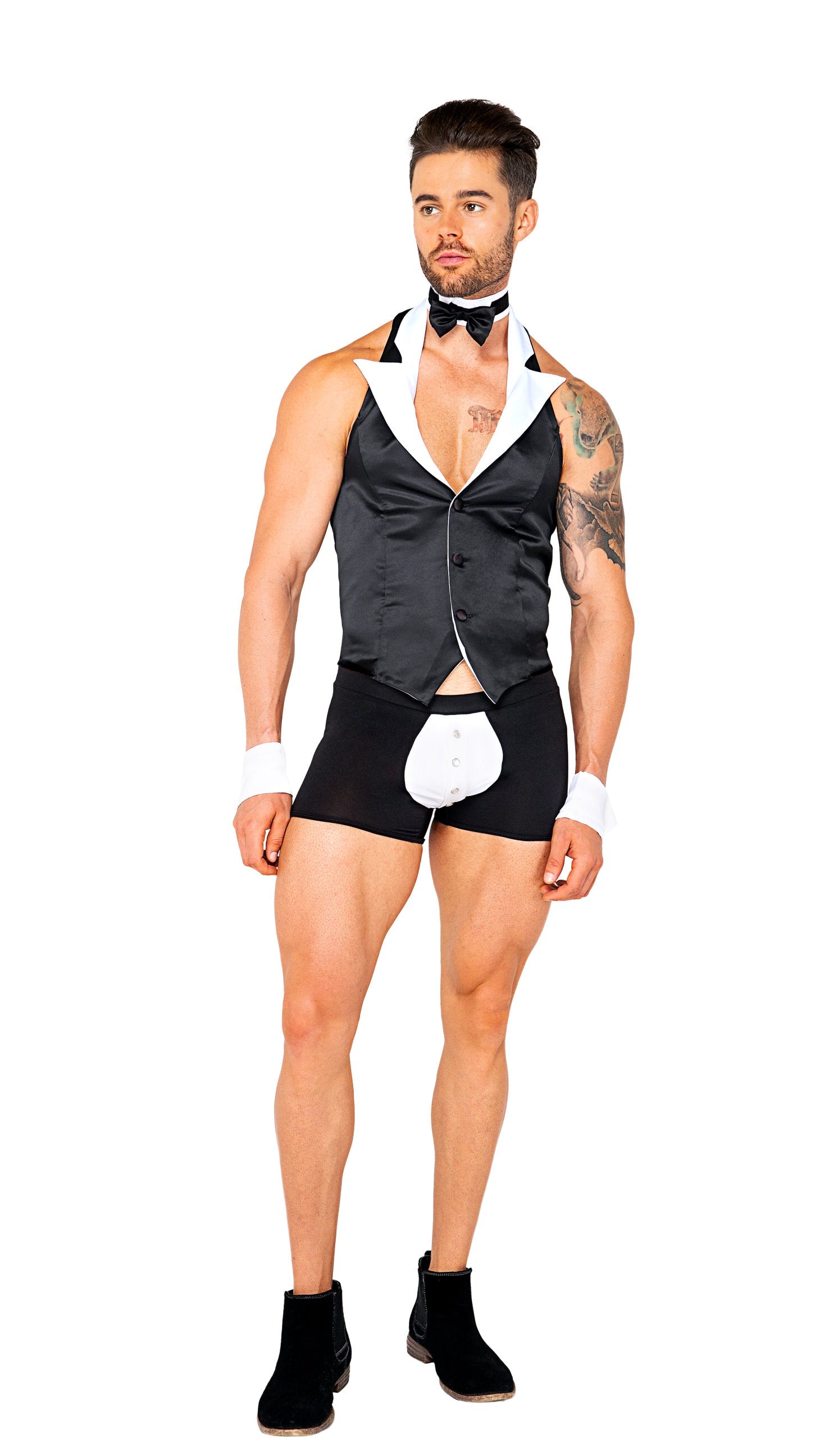 Roma Costume 4pc Butler Beefcake Costume 5123 - Roma Costume - Flyclothing LLC