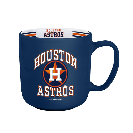 Houston Astros 15oz Stripe Mug - Logo Brands - Flyclothing LLC