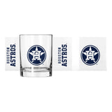 Houston Astros 14oz Gameday Rocks Glass - Logo Brands - Flyclothing LLC