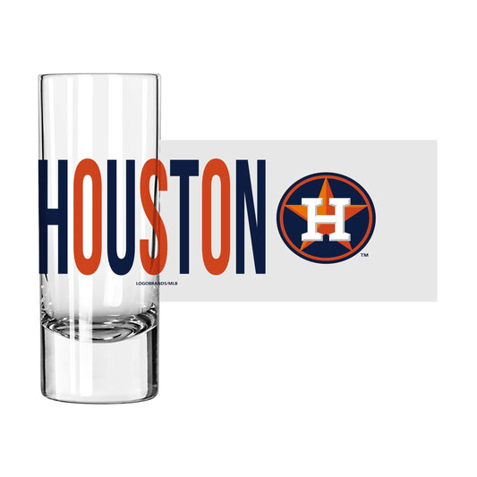 Houston Astros 2.5oz Overtime Shooter Glass - Logo Brands - Flyclothing LLC