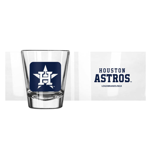 Houston Astros 2oz Cube Shot Glass - Logo Brands - Flyclothing LLC