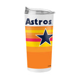 Houston Astros 20oz Rainbow Powder Coat Tumbler - Logo Brands - Flyclothing LLC