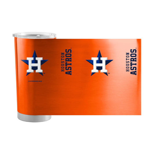 Houston Astros 20oz Orange Gameday Stainless Steel Tumbler - Logo Brands - Flyclothing LLC