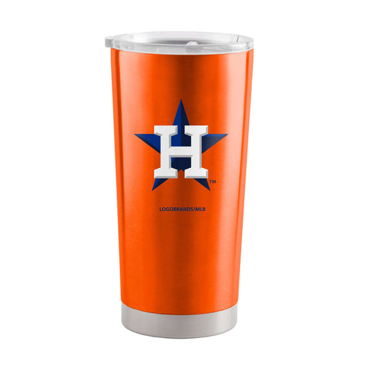 Houston Astros 20oz Orange Gameday Stainless Steel Tumbler - Logo Brands - Flyclothing LLC