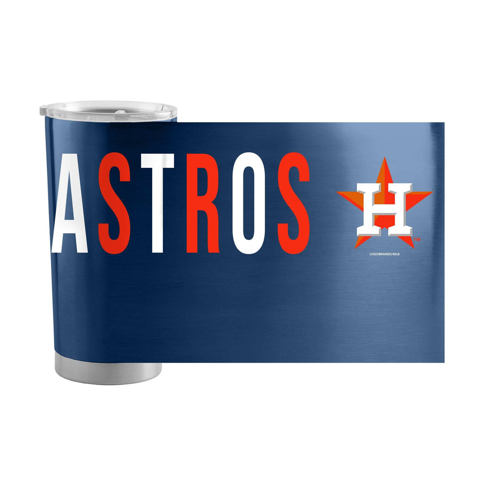 Houston Astros Overtime 20oz Stainless Tumbler - Logo Brands - Flyclothing LLC