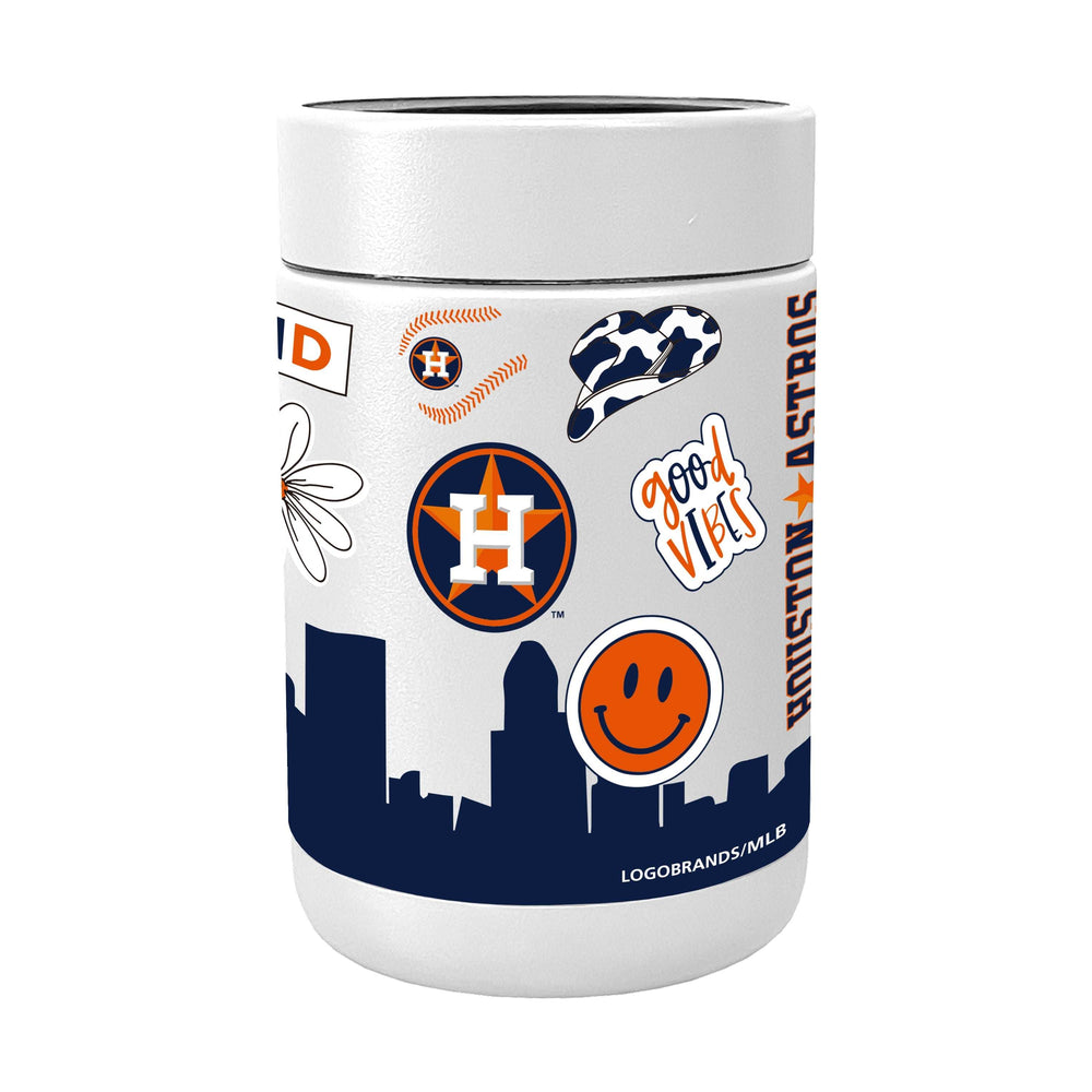 Houston Astros Powder Native Coat Coolie - Logo Brands - Flyclothing LLC