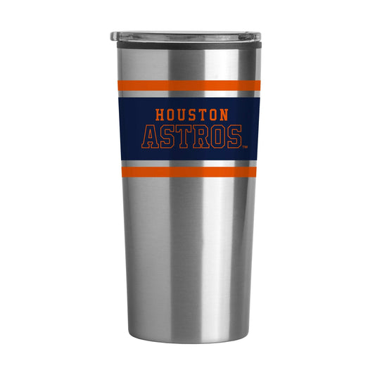 Houston Astros 20oz Stripe Fusion Tumbler - Logo Brands - Flyclothing LLC