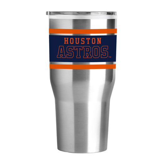 Houston Astros 30oz Stripe Fusion Tumbler - Logo Brands - Flyclothing LLC