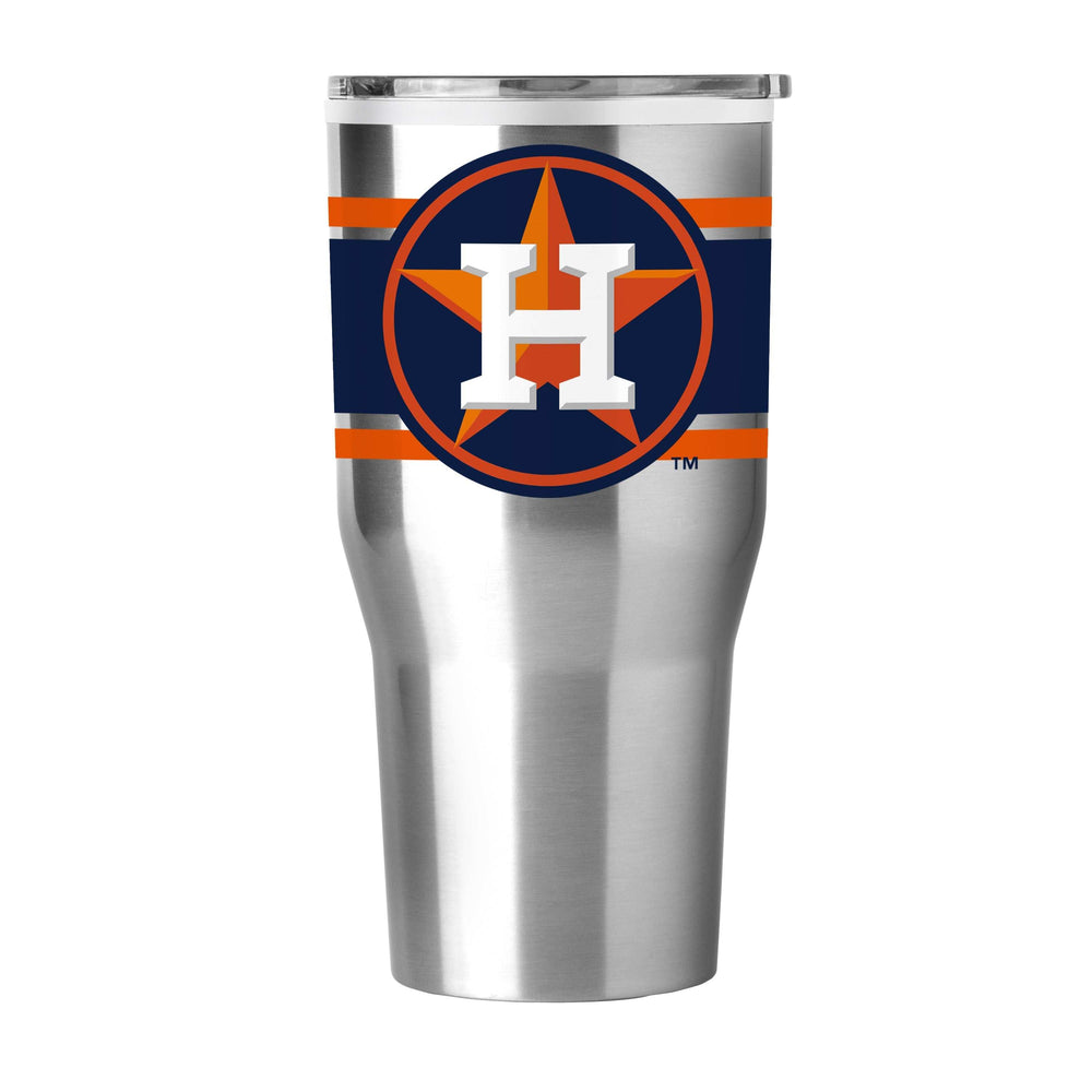 Houston Astros 30oz Stripe Fusion Tumbler - Logo Brands - Flyclothing LLC