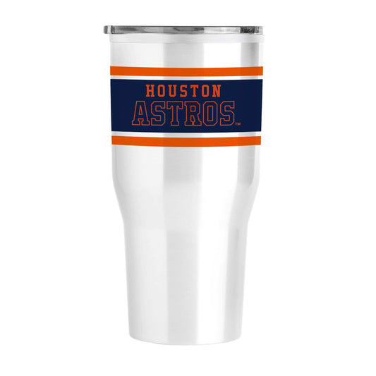 Houston Astros 30oz Stripe Fusion Tumbler - Logo Brands - Flyclothing LLC