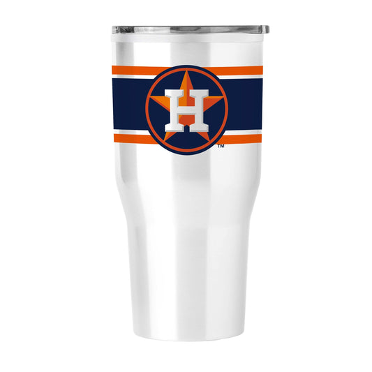Houston Astros 30oz Stripe Fusion Tumbler - Logo Brands - Flyclothing LLC