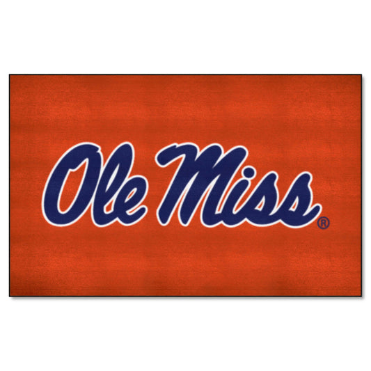 Ole Miss Rebels Ulti-Mat Rug - 5ft. x 8ft. - Ole Miss
