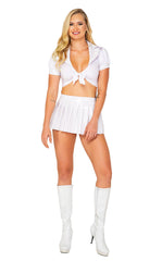 Roma Costume 5135 Schoolgirl Collared Tie Top - Roma Costume