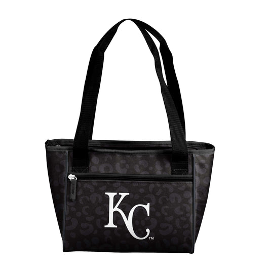 Kansas City Royals Leopard Print 16 Can Cooler Tote - Logo Brands - Flyclothing LLC