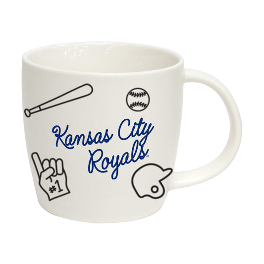 KC Royals 18oz Playmaker Mug - Logo Brands - Flyclothing LLC
