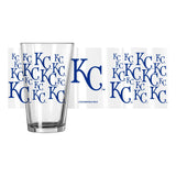 Kansas City Royals 16oz Scatter Pint Glass - Logo Brands - Flyclothing LLC