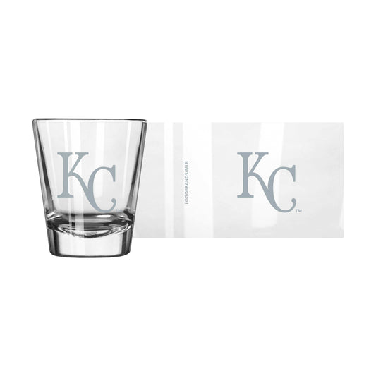 Kansas City Royals 2oz Frost Shot Glass - Logo Brands - Flyclothing LLC